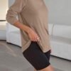 Womens Oversized Long Sleeve T Shirts 2025 Basic Crewneck Tee Fall Tops Casual Workout Y2K Clothes
