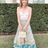 Women 2025 Bohemian Long Skirts Flowy High Waist A Line Maxi Skirts